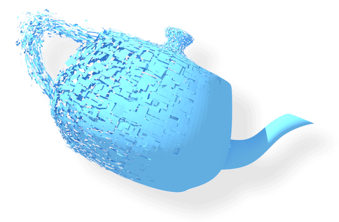 Breaking teapot